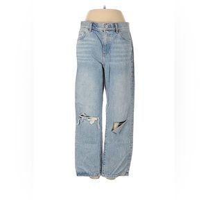 Express Straight Ankle High-rise Jeans
